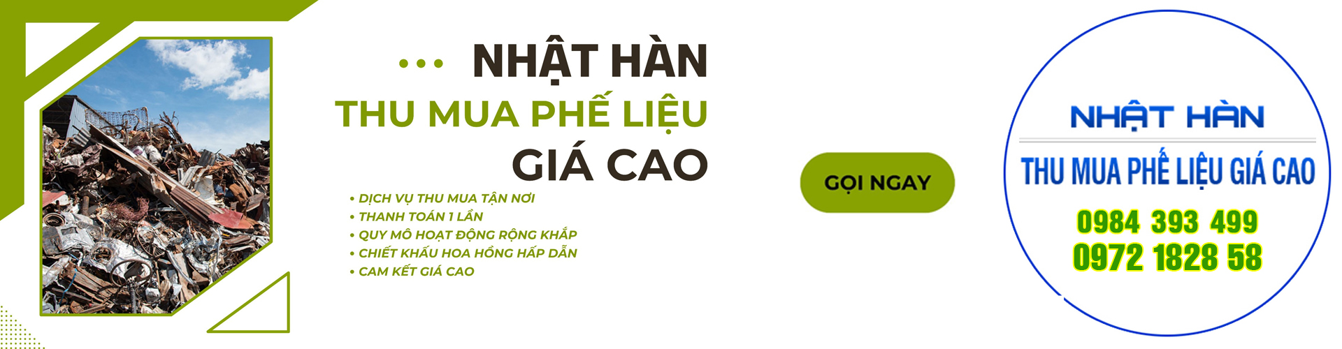 Thu mua phế liệu Nhật Hàn