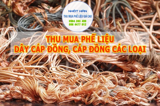 Thu mua phế liệu dây cáp Đồng