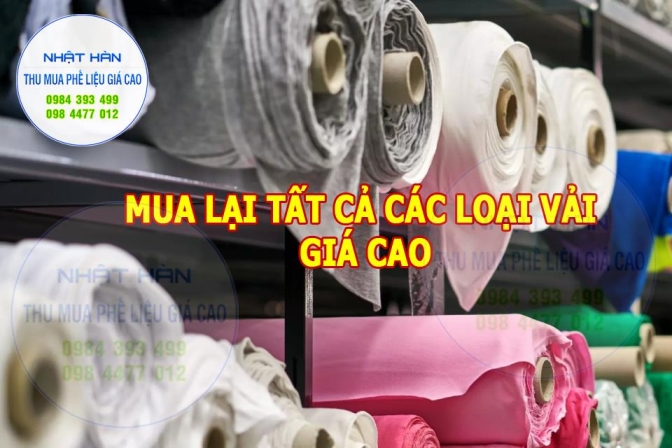 Mua vải thanh lý giá cao