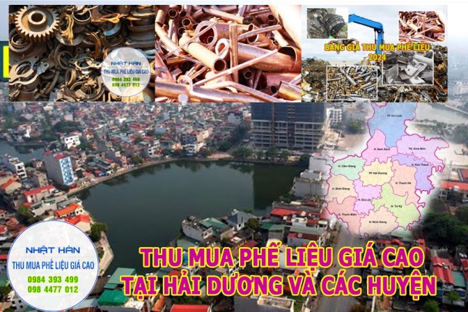 Thu mua phế liệu giá cao tại Hải Dương