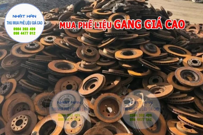 Mua phế liệu Gang giá cao