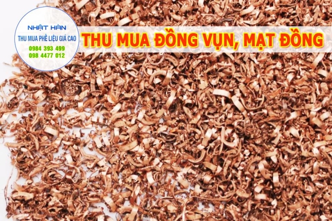 Thu mua Đồng vụn, mạt đồng giá cao