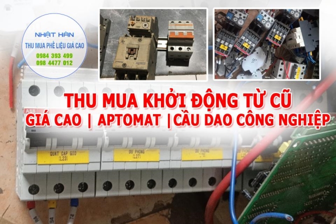 Thu mua khởi động từ (Công tắc tơ) giá cao