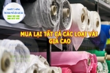 Mua vải thanh lý giá cao