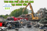 Thu mua phế liệu giá cao tại Hưng Yên