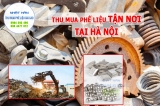 Thu mua phế liệu tận nơi tại Hà Nội 