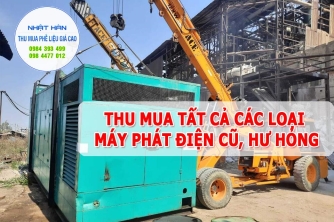 Thu mua máy phát điện cũ giá cao